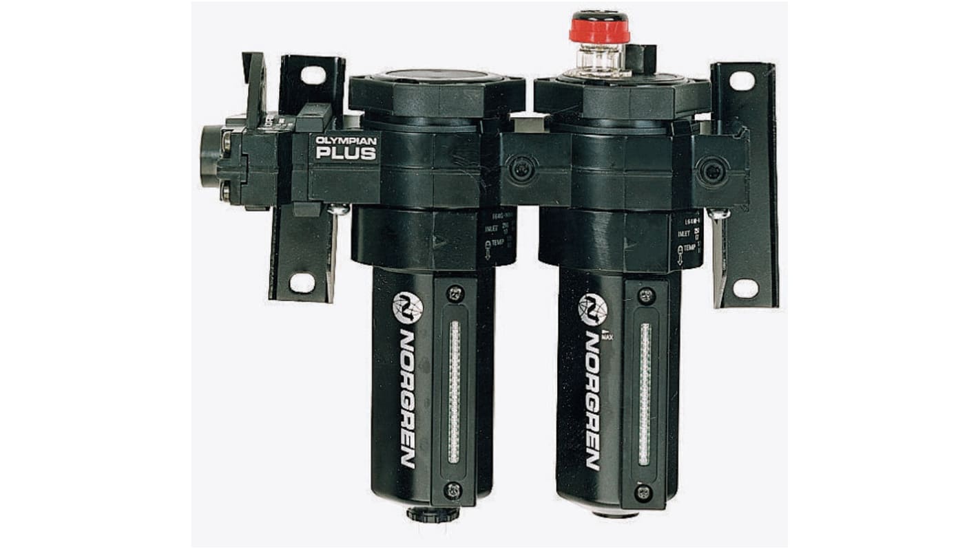 Unité de traitement FRL Norgren FL64, G 1/2, Filtration 40μm, 17 bar