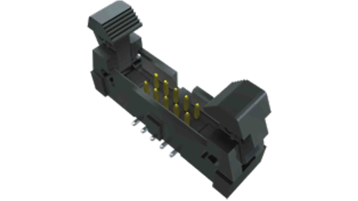 Samtec 20-Way PCB Header Plug for Surface Mount, 2-Row