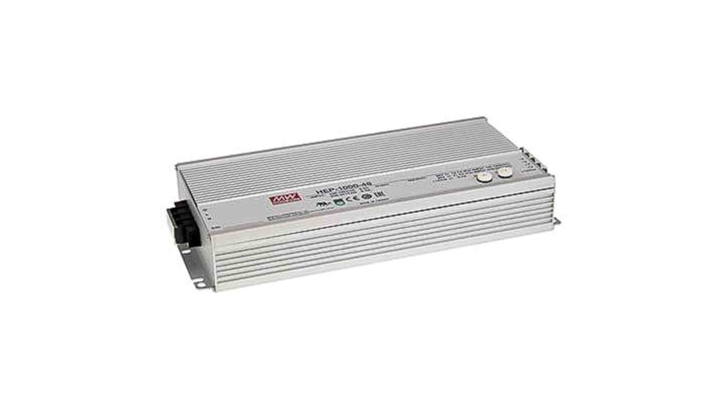 MEAN WELL HEP Schaltnetzteil, 48V dc / 21A 1.008kW 90 → 305 V ac, 250 →431V dc Geschlossen