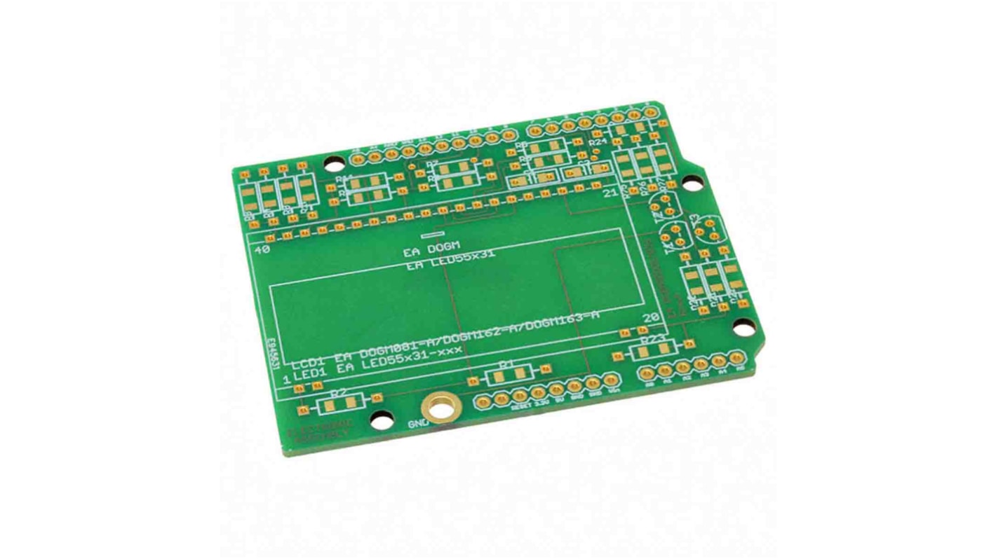 Display Visions 开发套件配件, 用于arduino 板、 dog 显示屏