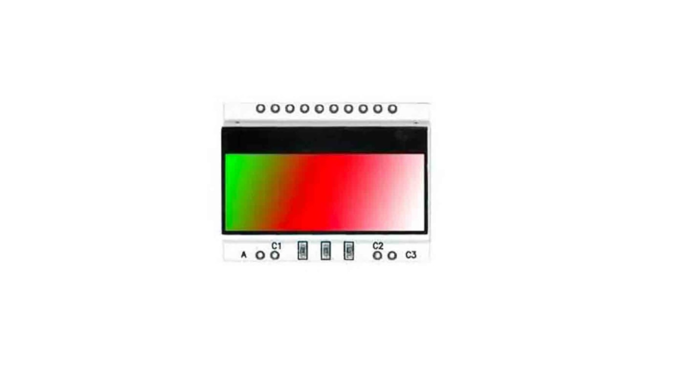 Display Visions LED EA DOGS104x-A Hintergrundbeleuchtung Grün, Rot, Weiß 36 x 28mm