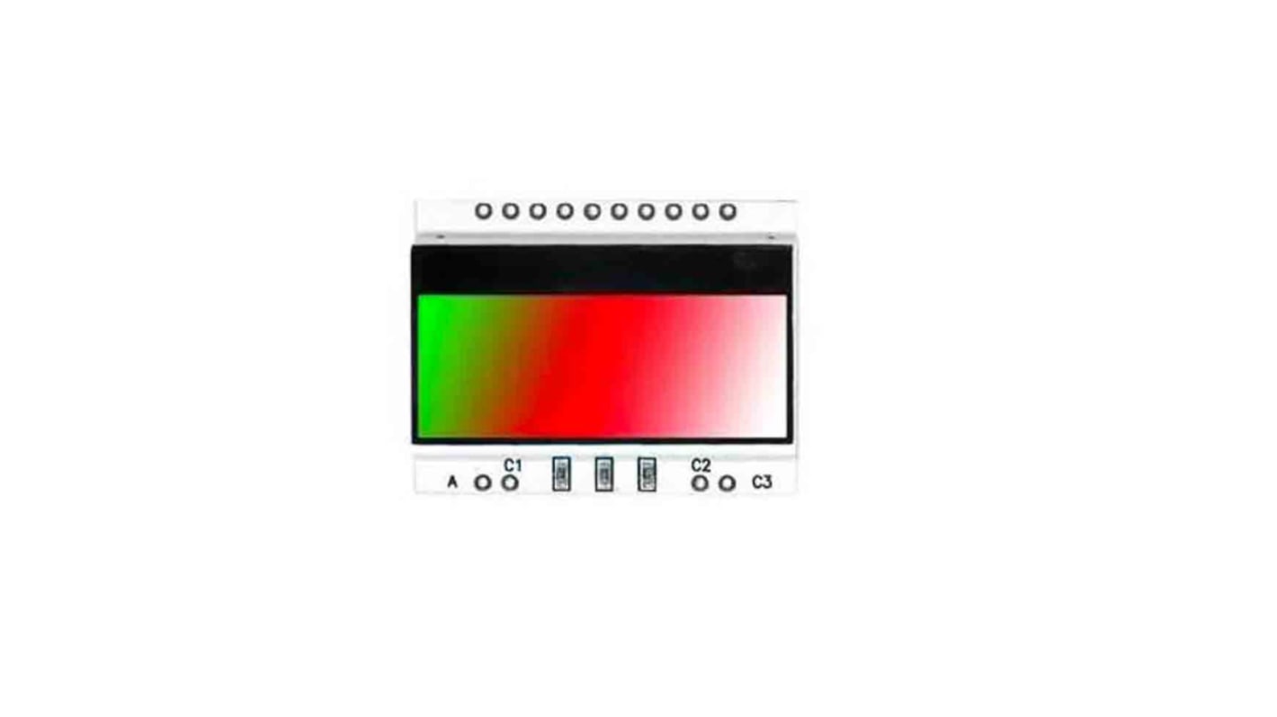 Display Visions LED背光源, 绿色， 红色， 白色光, 36 x 28mm, EA DOGS104x-A系列