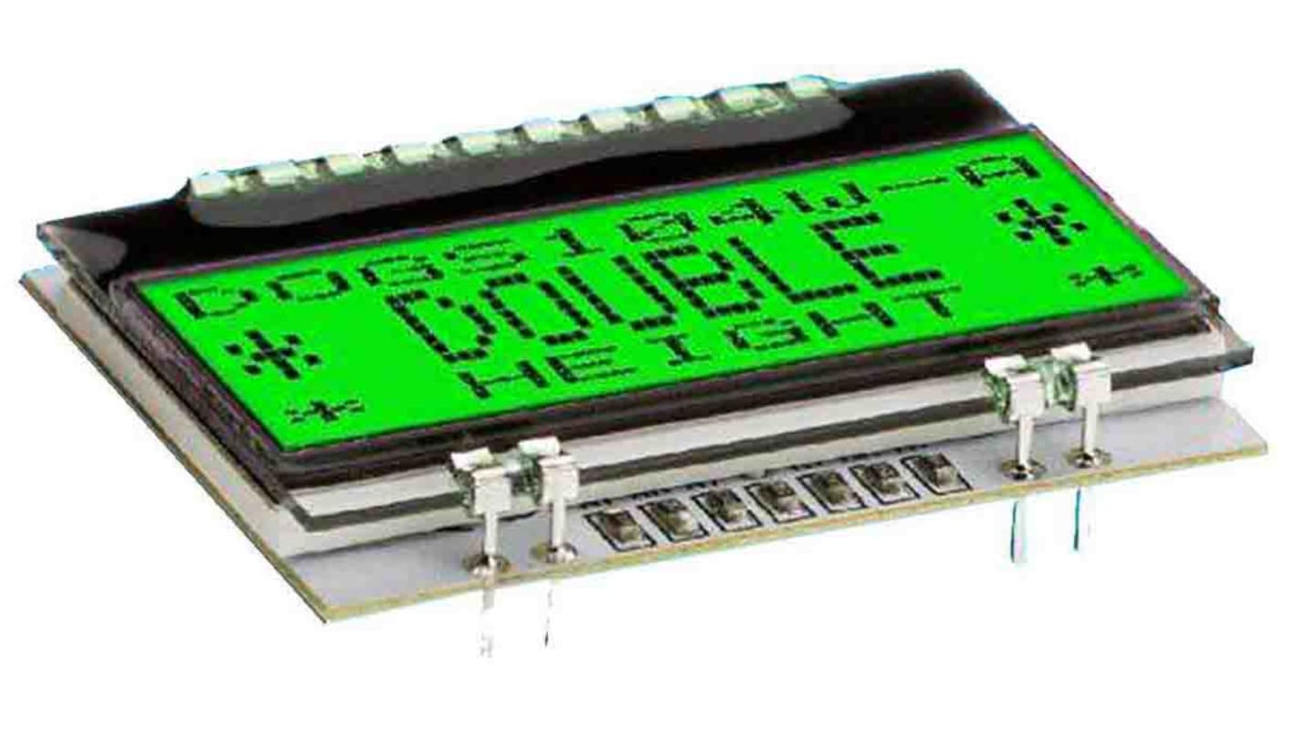 Display Visions Yellow-Green, Red Display Backlight, LED 36 x 28mm