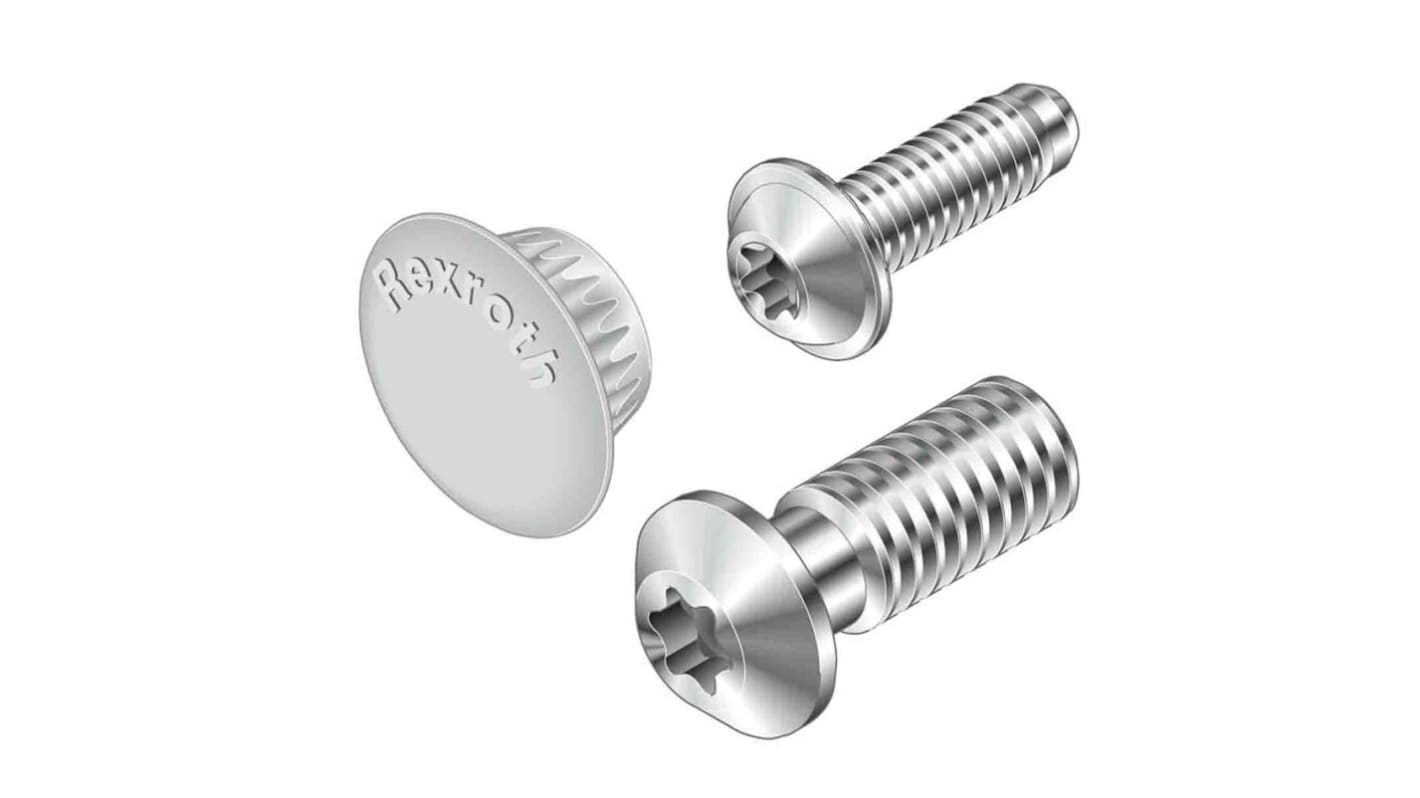 Bosch Rexroth M12 Screw Connector, Connecting Component, Strut Profile 40 mm, 45 mm, 50 mm, 60 mm, Groove Size 10mm