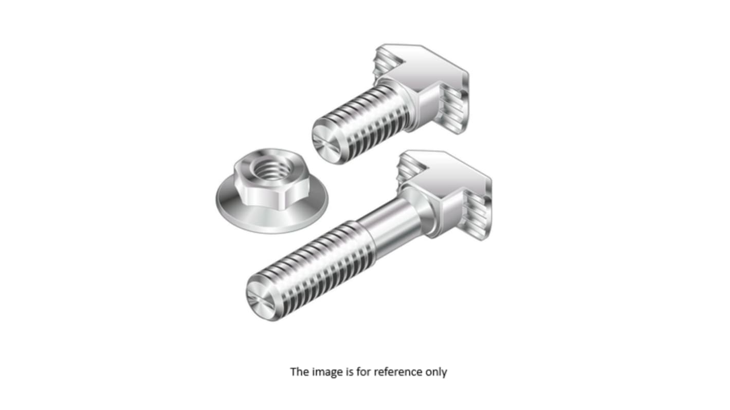 Bosch Rexroth M6 Collar Nut, Connecting Component, Strut Profile 30 mm, Groove Size 8mm