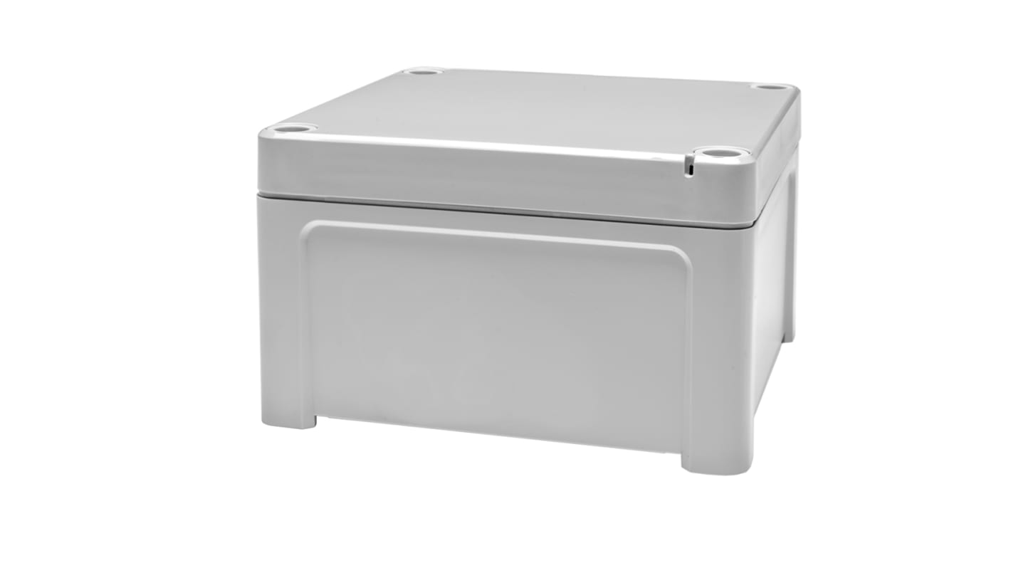 Boîtier à usage général RS PRO en Polycarbonate, 110 x 110 x 65mm, Gris IP65