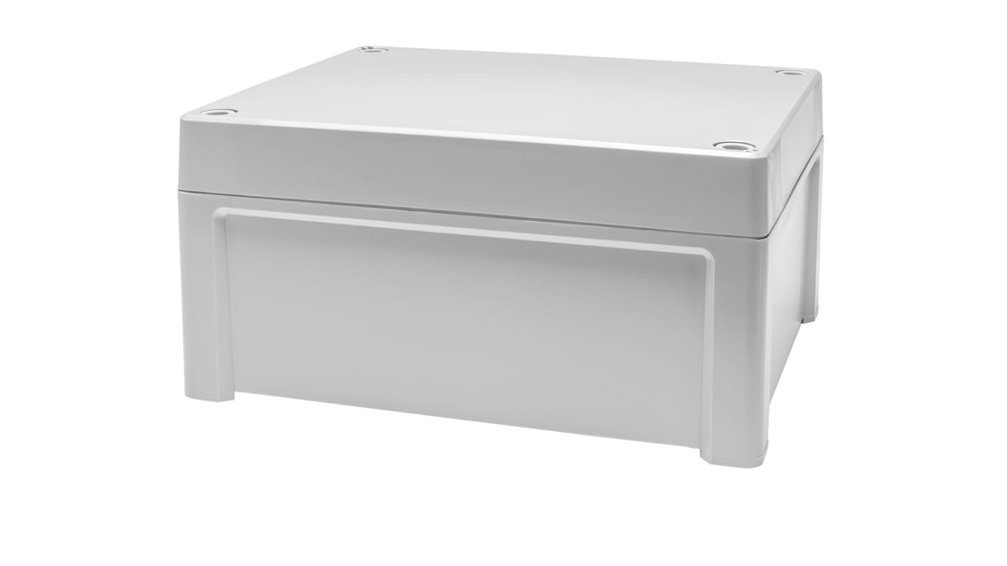 Boîtier à usage général RS PRO en Polycarbonate, 201 x 163 x 98mm, Gris IP65