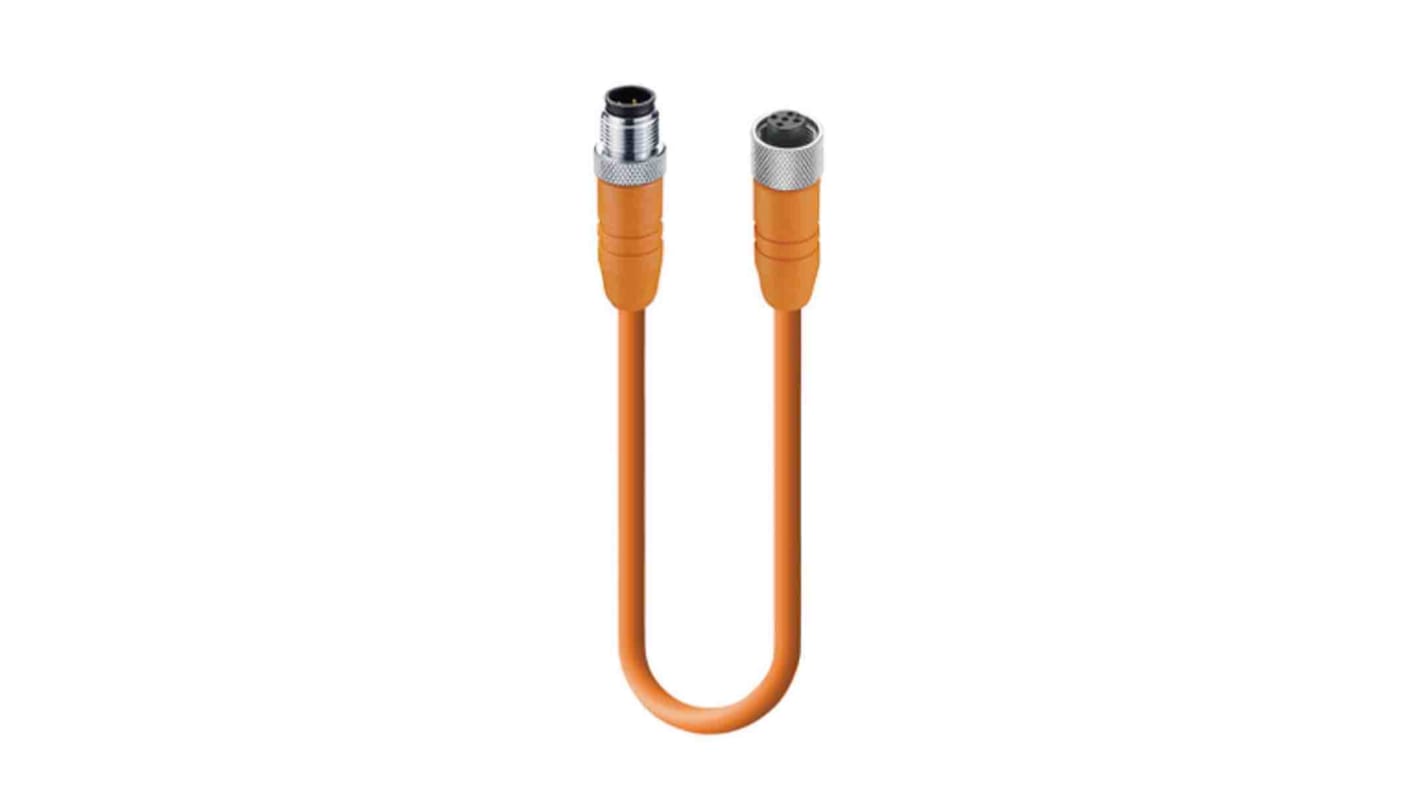 Lumberg Automation 5 way M12 to Unterminated Sensor Actuator Cable, 5m
