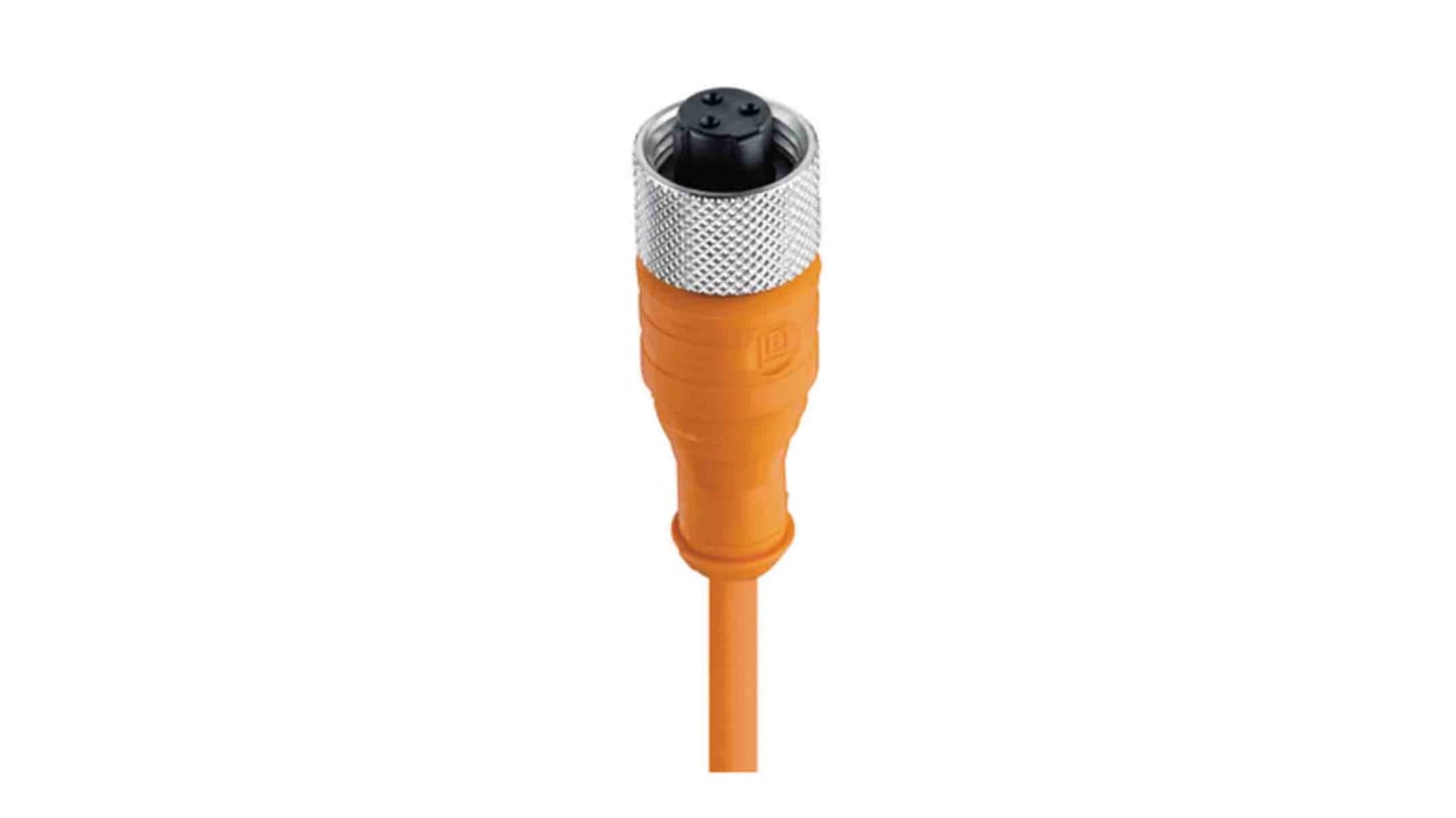 Cable de conexión Lumberg Automation, con. A M12, 3 polos, con. B Sin terminación, long. 5m
