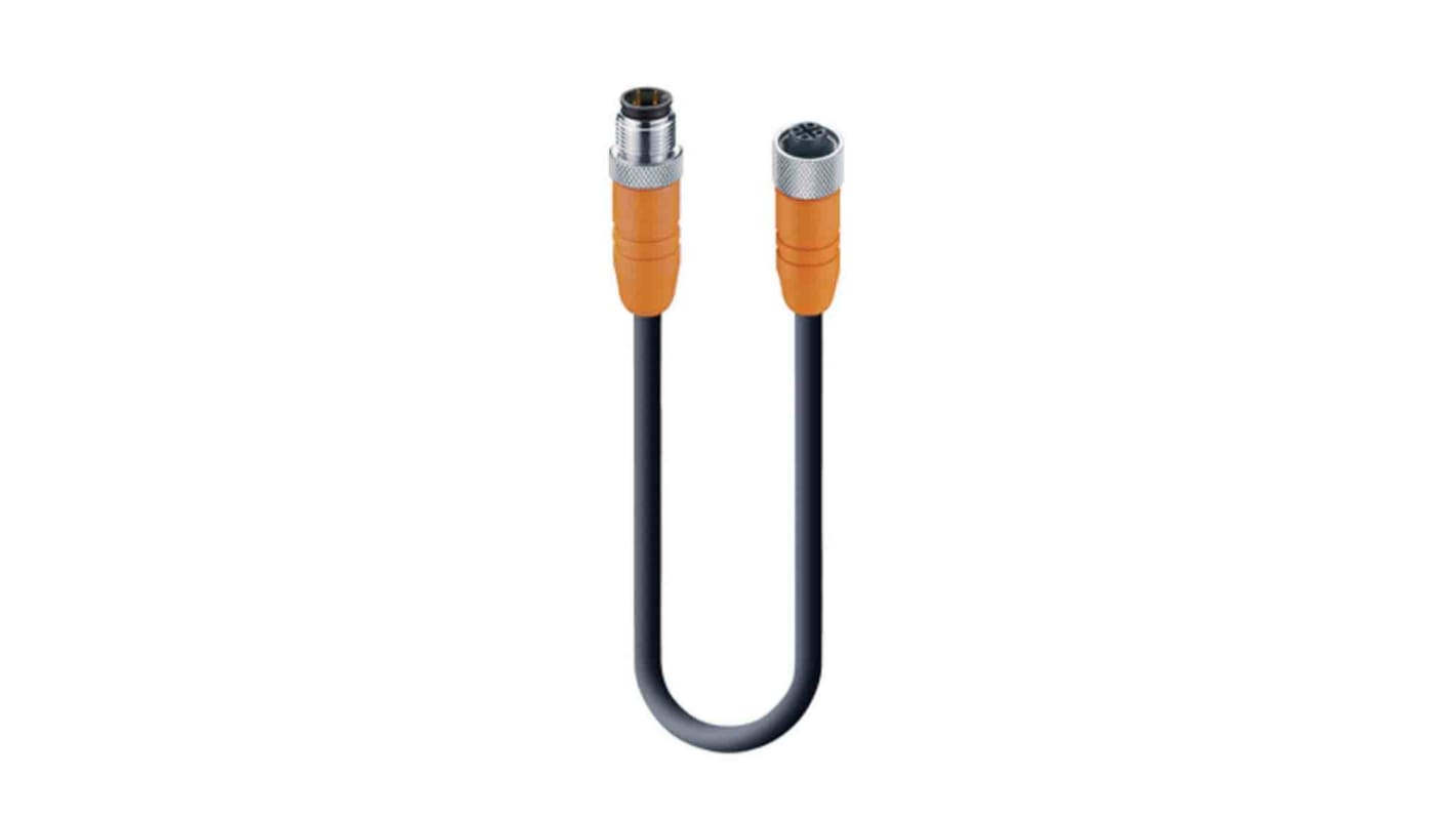 Lumberg Automation Straight Female 4 way M12 to Unterminated Sensor Actuator Cable, 10m