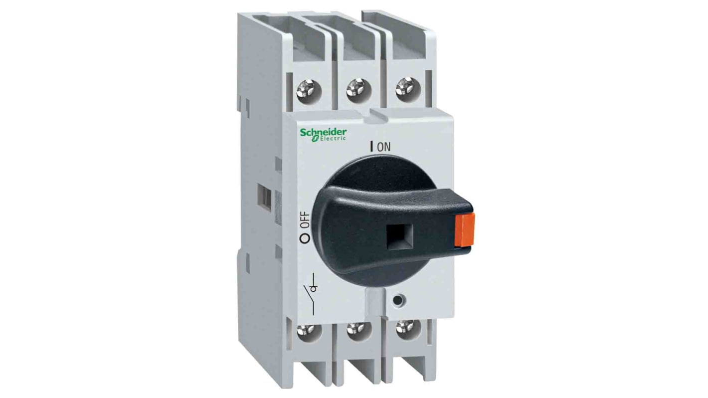 Interruttore di isolamento Schneider Electric VLS3P063R1 serie VLS3P, 3P, 3 NA, 63A, per guida DIN TeSys VARIO LS, IP20