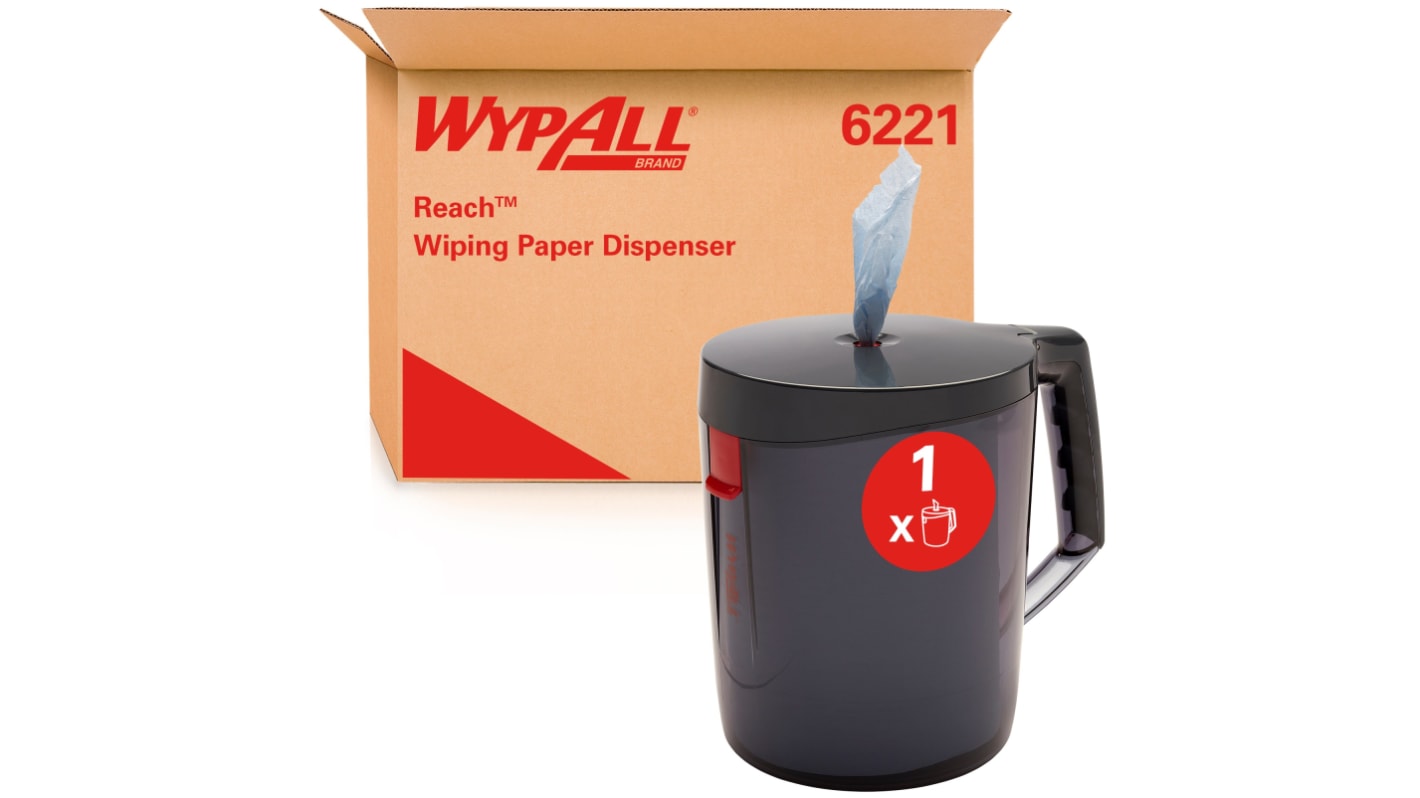 Kimberly Clark WypAll® Wipe Dispenser, Free Standing, Portable