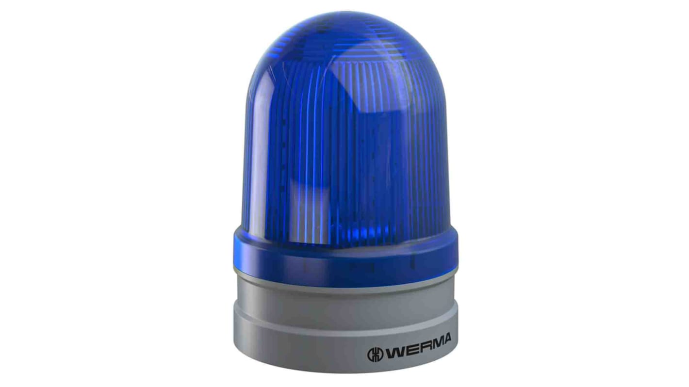 Werma 信号灯 LED灯青 12 V、24 V EvoSIGNAL Maxiシリーズ 262.510.70