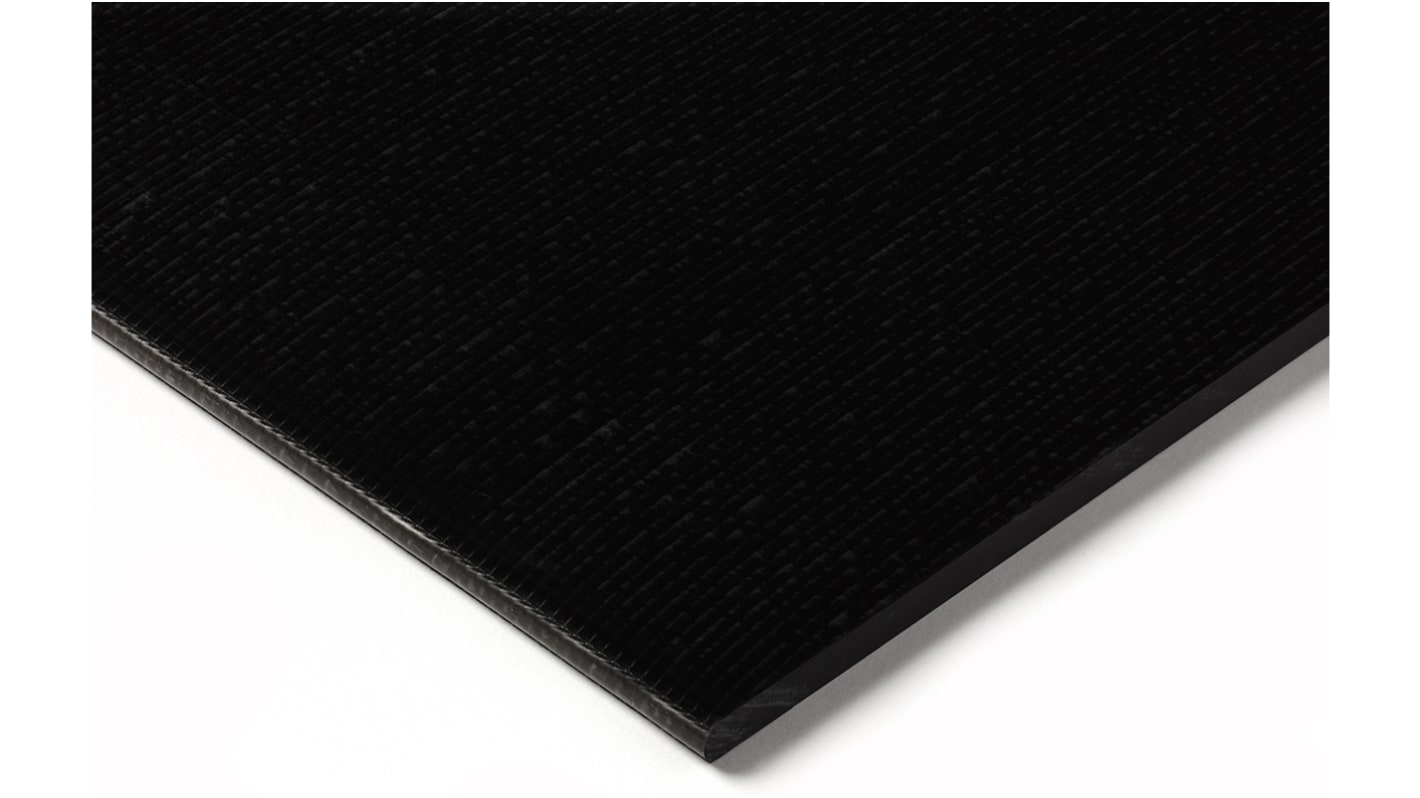 Lámina de plástico, Negro, 500mm x 330mm x 25mm