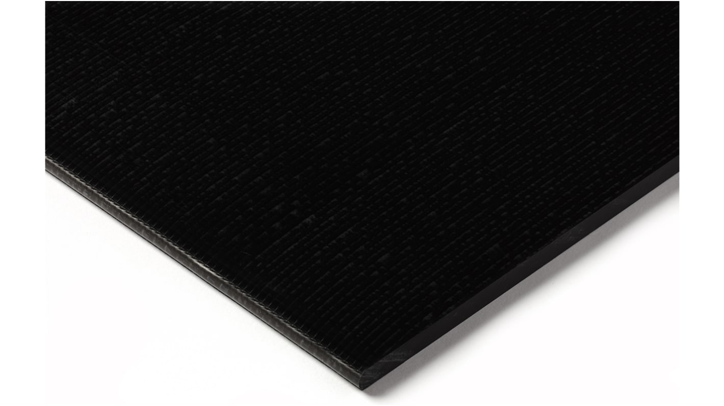 Lámina de plástico, Negro, 500mm x 330mm x 40mm
