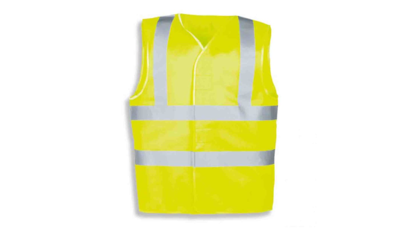 Uvex Yellow High Visibility Hi Vis Vest, XXL