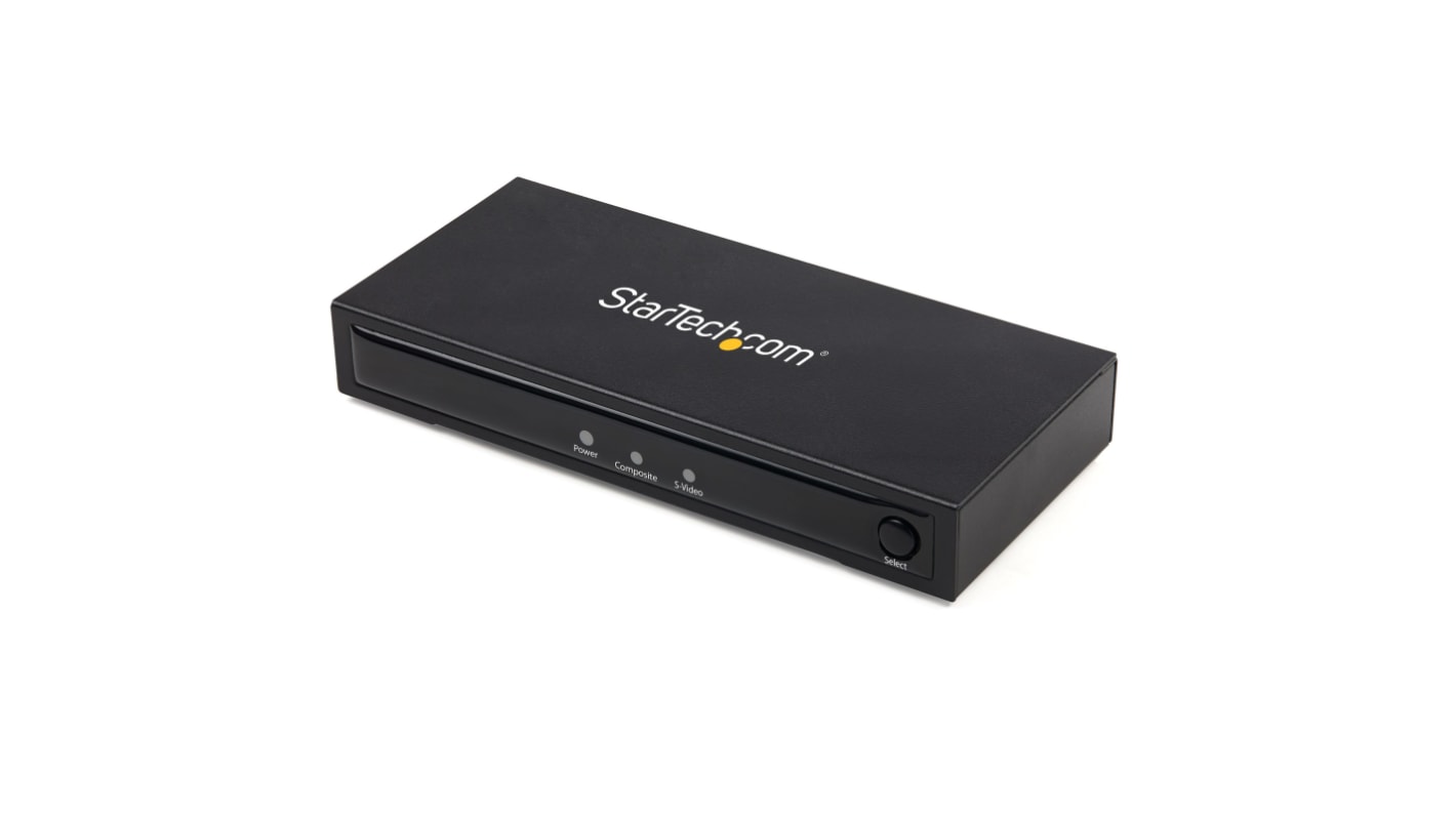 StarTech.com Videokonverter 1280 x 720, Ausgänge:2, In:FBAS, Cinch, S-Video, Out:HDMI