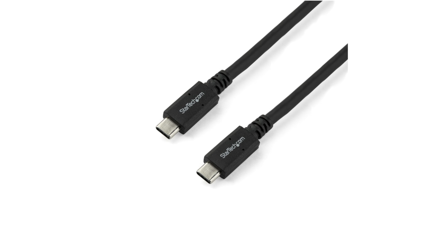StarTech.com USB 3.0, Male USB C to Male USB C, 5Gbps, 1.8m