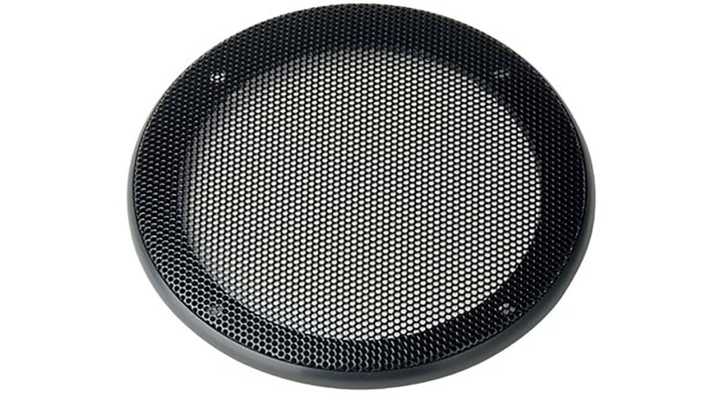 Rejilla de altavoz Visaton Grille 10 R/134 OL Negro Redondo