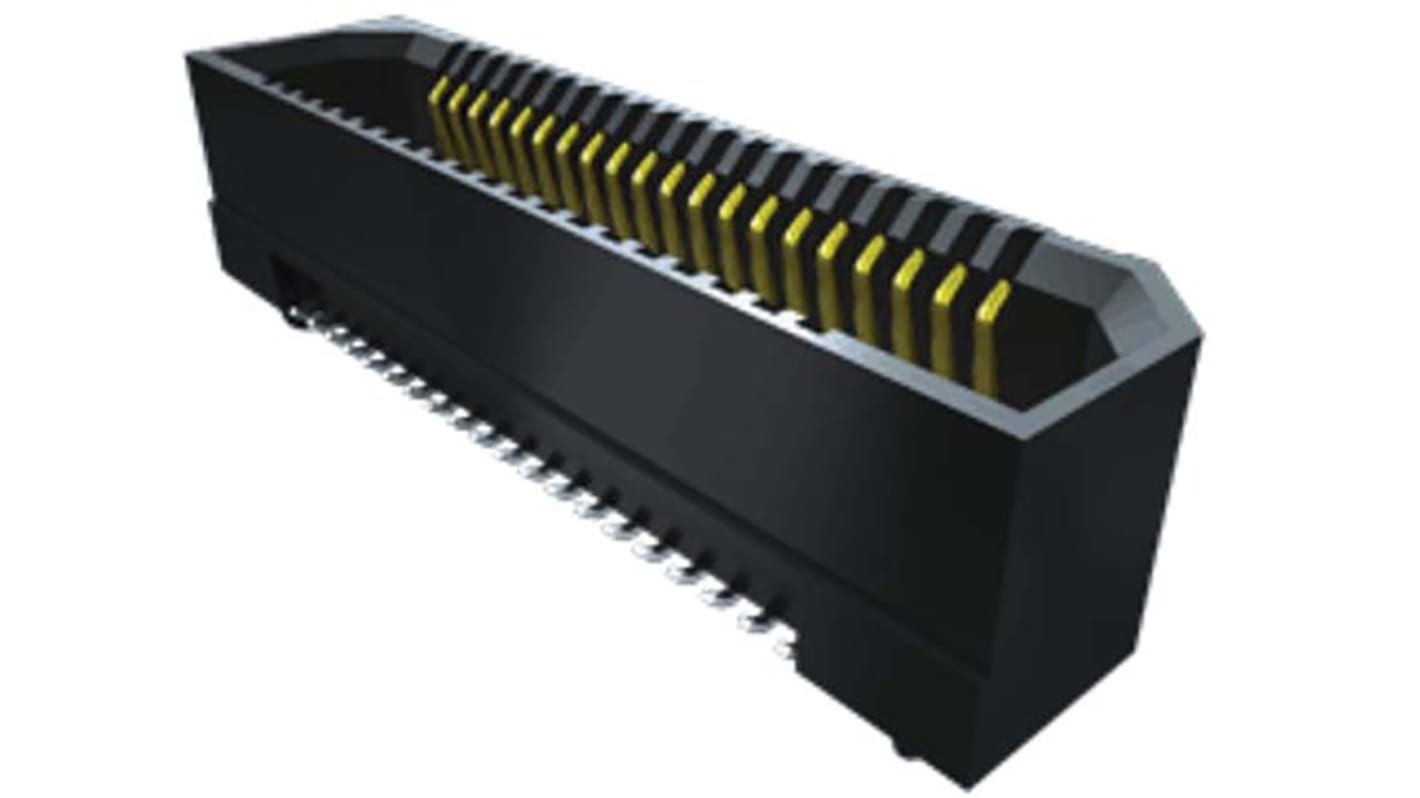 Gniazdo PCB 60 -pinowe 2 -rzędowe raster: 0.8mm Gniazdo PCB Kąt Proste SMD