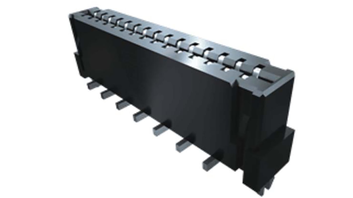 Samtec 基板接続用ソケット, 5 Pin 1 列 1mm ピッチ 表面実装