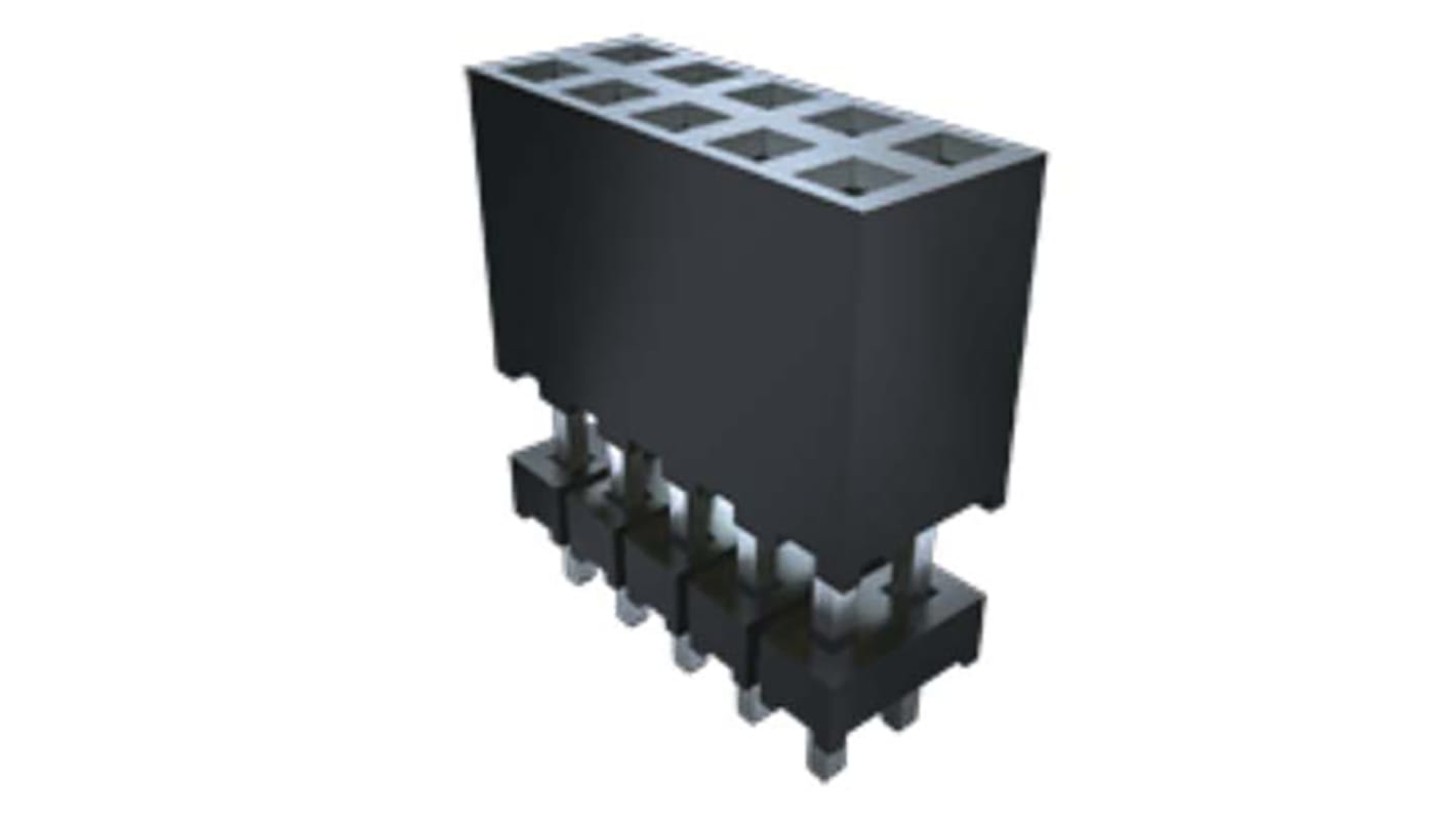 Gniazdo PCB 30 -pinowe 4 -rzędowe raster: 2mm Gniazdo PCB Proste Przewlekany