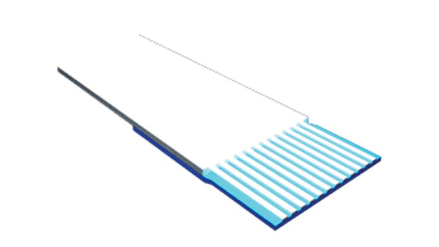 Samtec FJH Series Flat Ribbon Cable, 0.5mm Pitch, 4mm Length