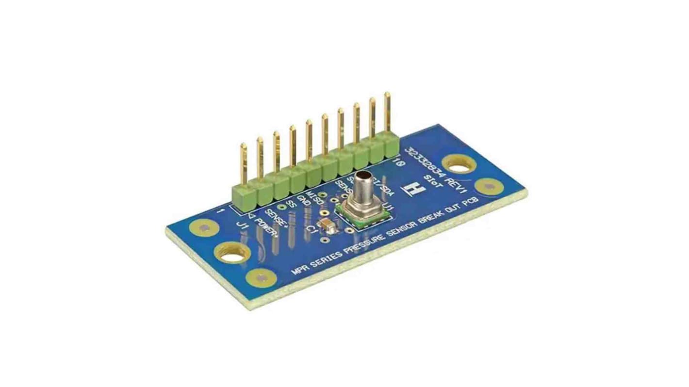 Honeywell MPR Series Sensor Mounted on a Breakout Board  Entwicklungskit