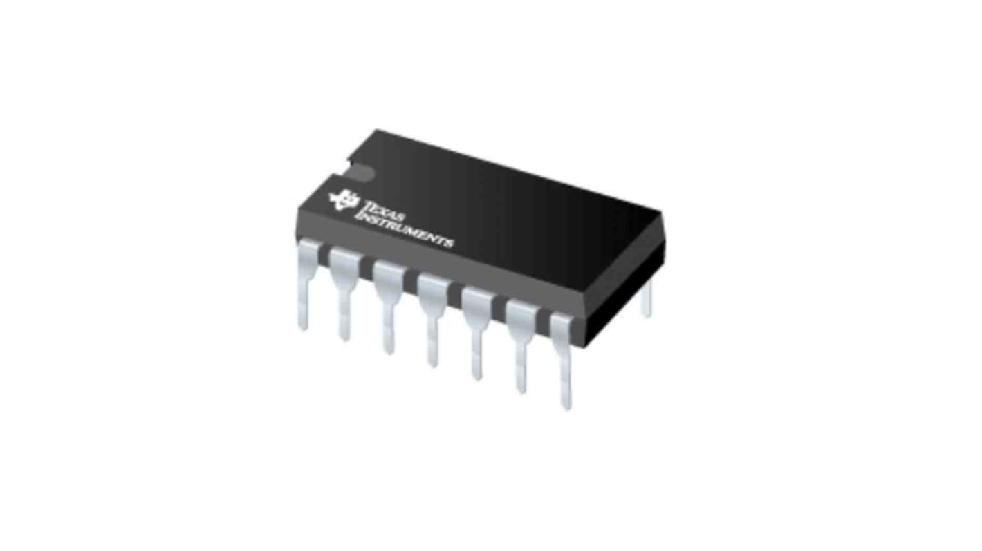 Texas Instruments CD40106BE Hex Schmitt Trigger Schmitt Trigger Inverter, 14-Pin PDIP