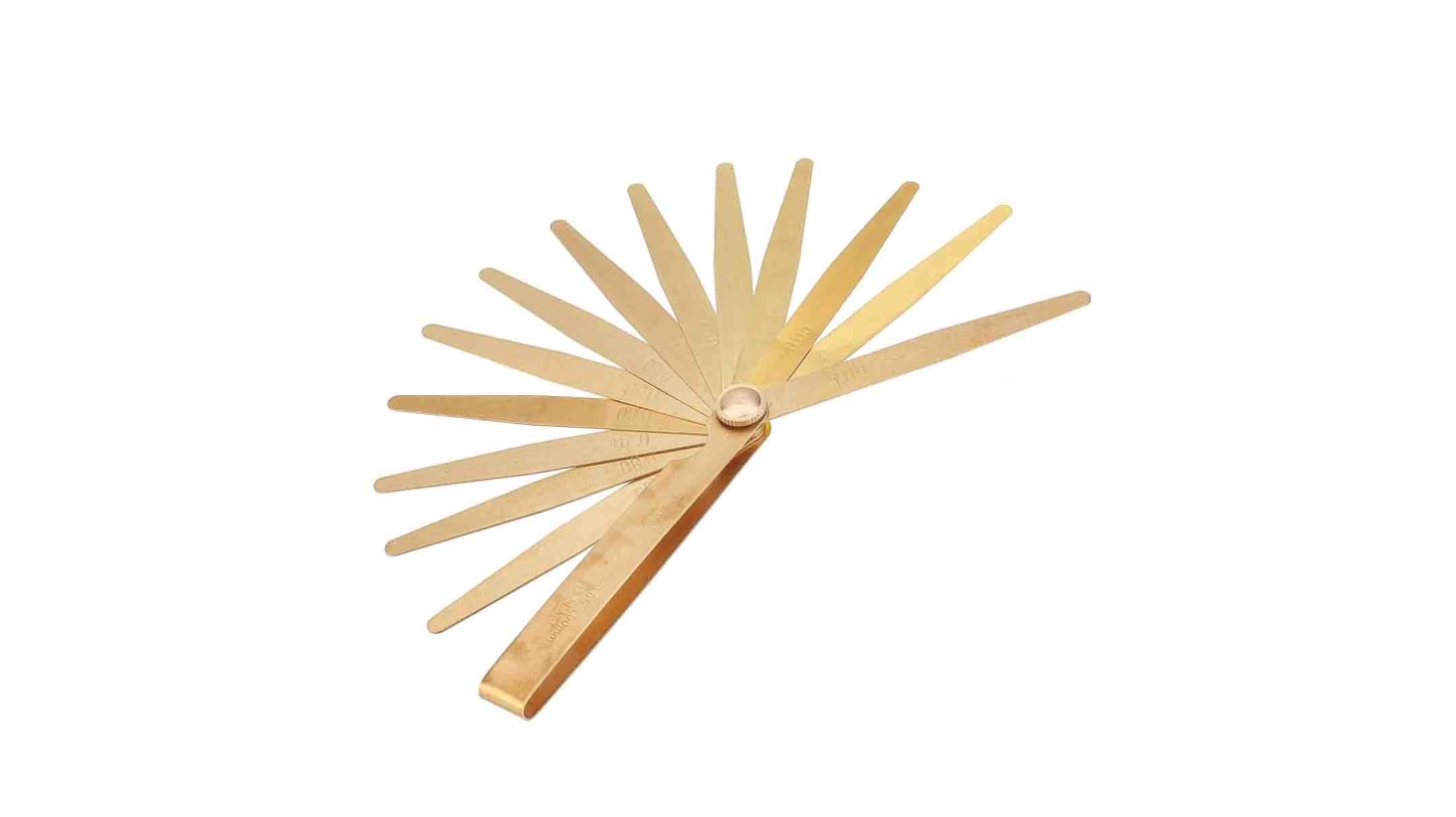 RS PRO Feeler Gauge 0.5 → 1mm, 13 Blades