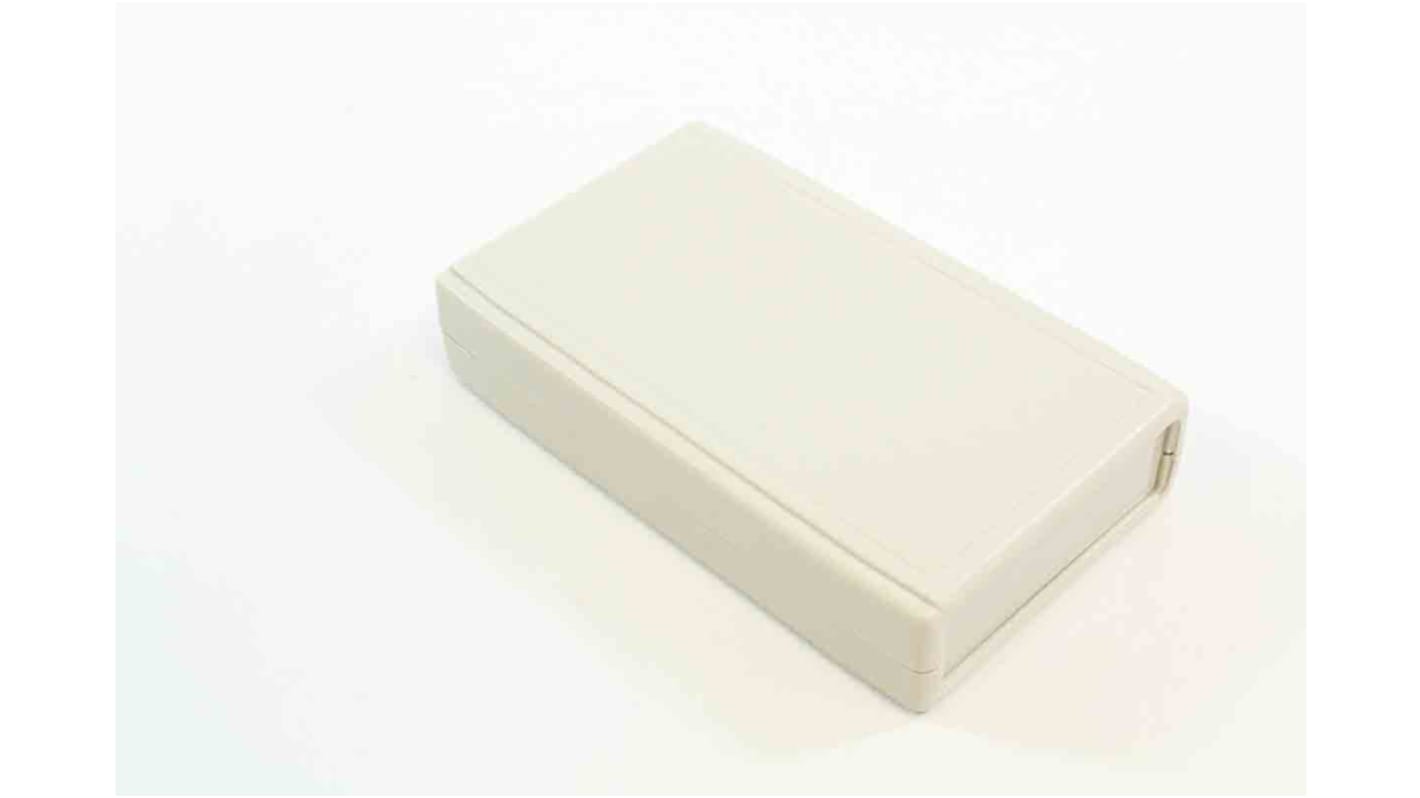 RS PRO Beige ABS Hand Held Enclosure, Integral Battery Compartment, IP65, 120 x 70 x 25