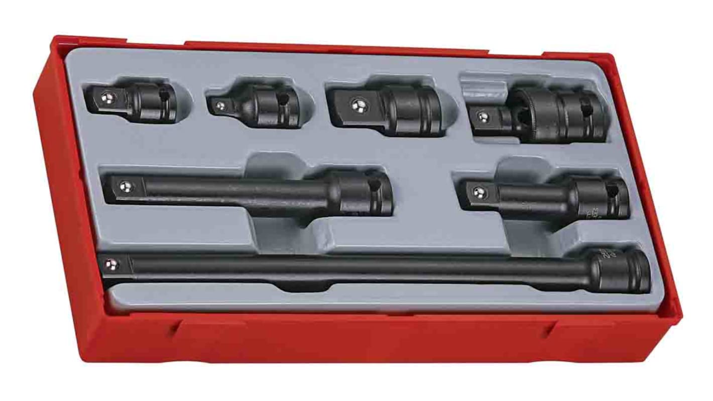 Teng Tools 1/2 in Square Socket Adapter Set, 50.0 mm Overall