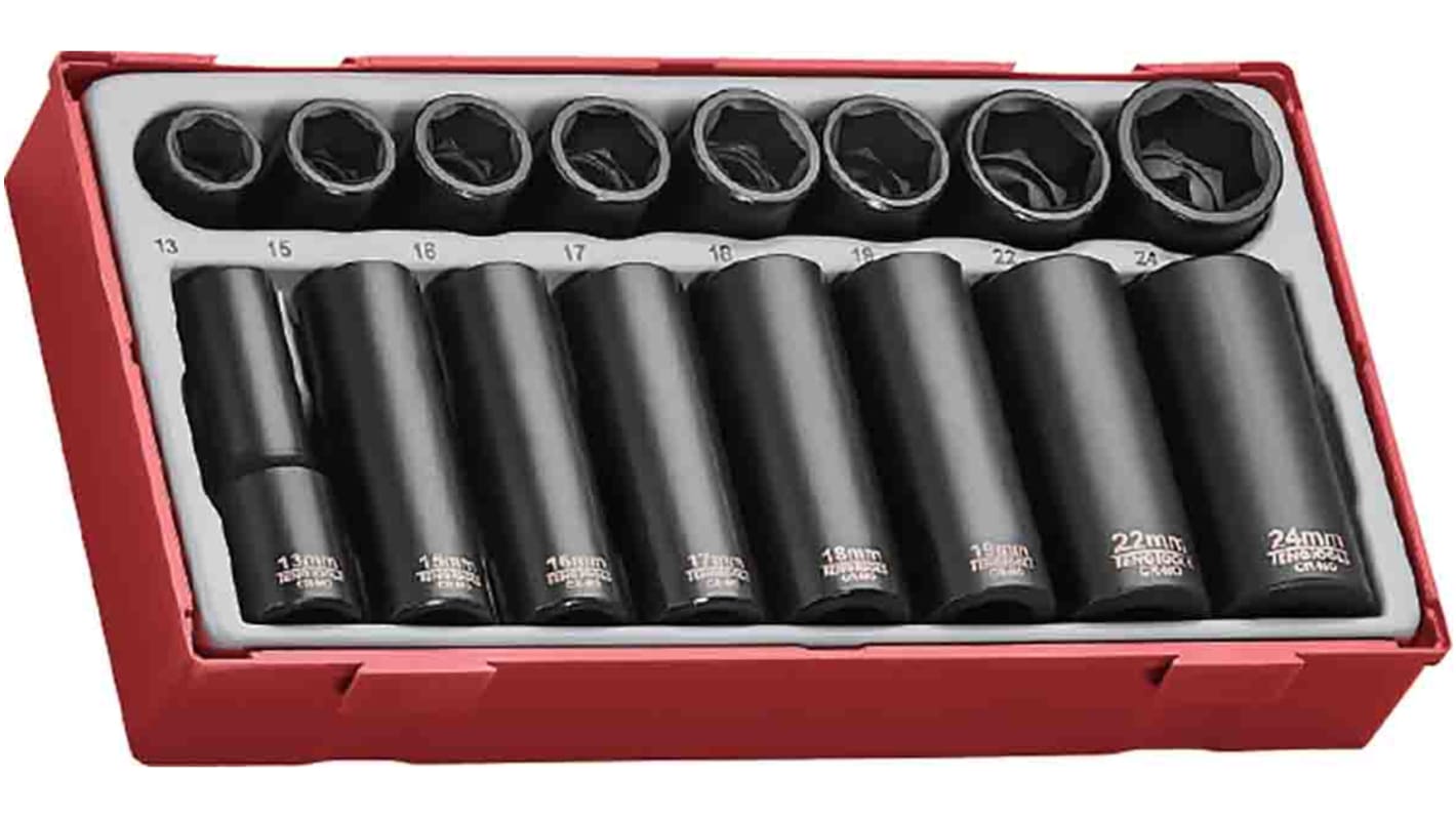 Teng Tools 13mm, 1/2 in Drive Impact Socket