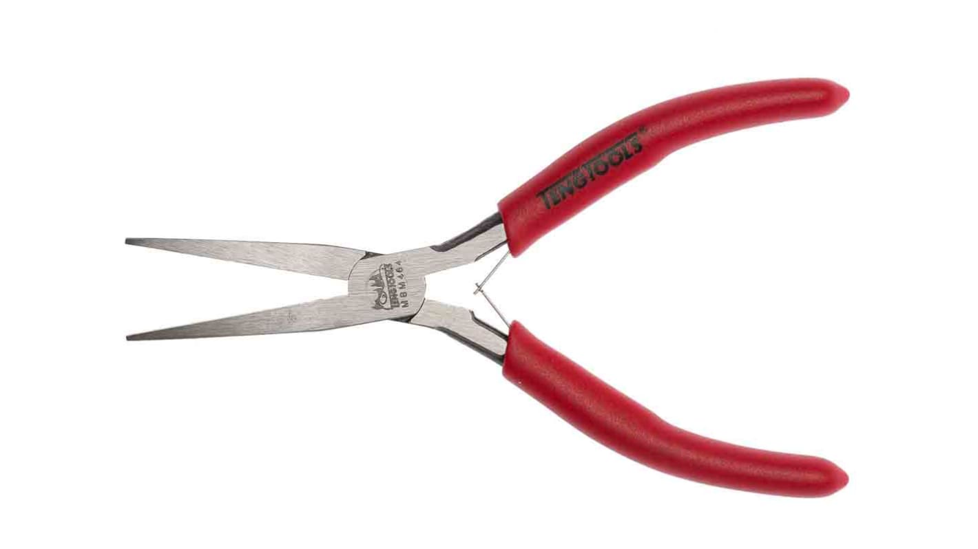 Teng Tools Flat Nose Pliers, 140mm Overall, Straight Tip, 15mm Jaw