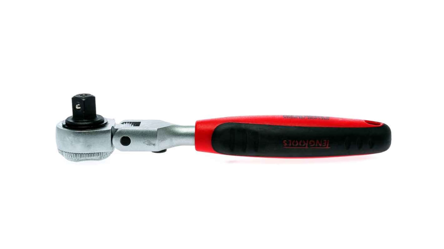 Teng Tools 3/8 in Square Ratchet with Ratchet Handle, 36 mm Overall
