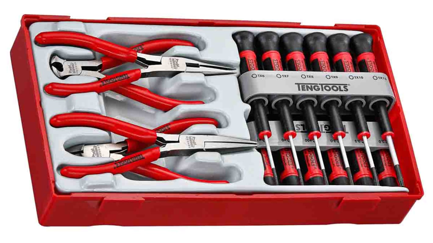 Teng Tools 16 Piece Automotive Tool Kit with Case