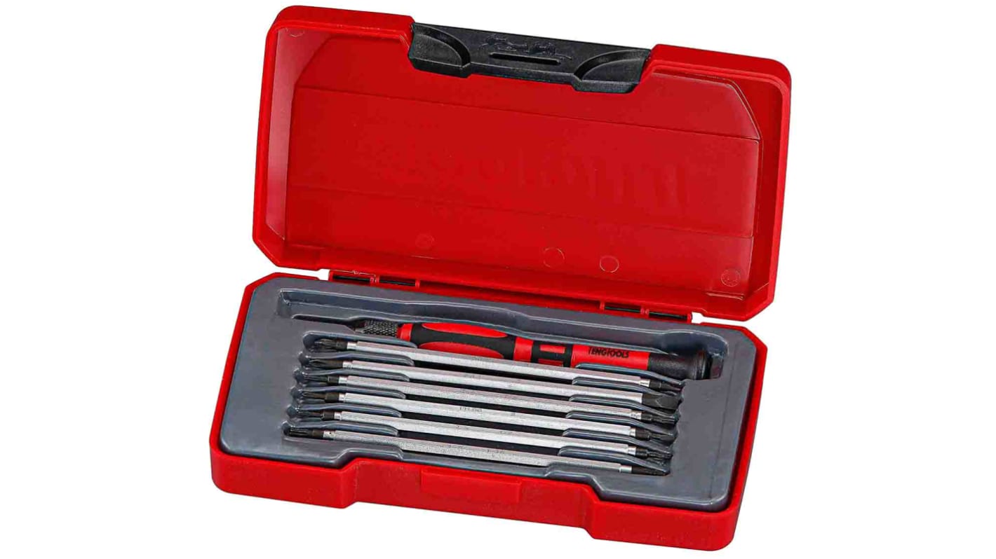 Teng Tools TM708 Interchangeable Screwdriver Set, 8-Piece