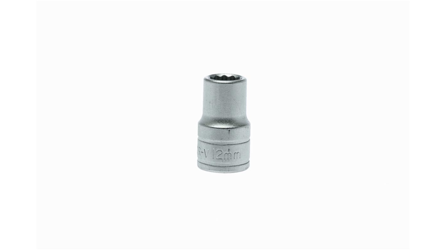 Teng Tools ソケット 1/2インチ, ソケットサイズ:12mm, 長さ:38 mm