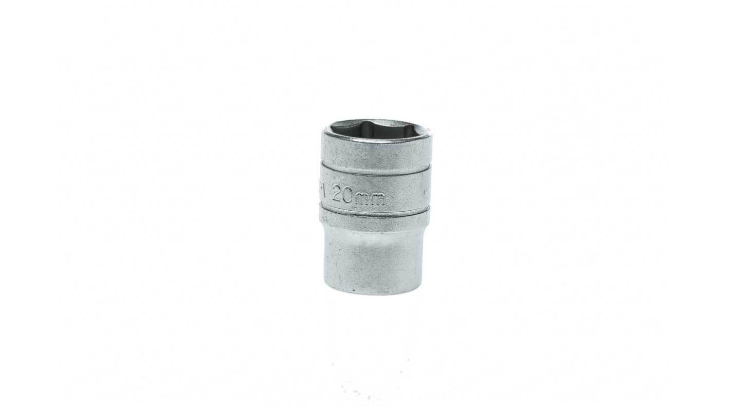 Teng Tools ソケット 1/2インチ, ソケットサイズ:20mm, 長さ:38 mm