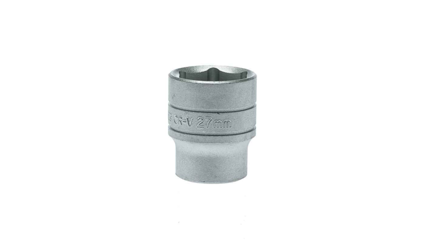Teng Tools ソケット 1/2インチ, ソケットサイズ:27mm, 長さ:43 mm