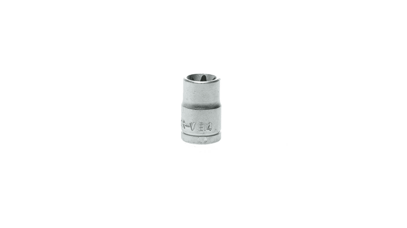 Teng Tools 3/8 in Drive E14 Standard Socket, e-Torx, 9.5mm