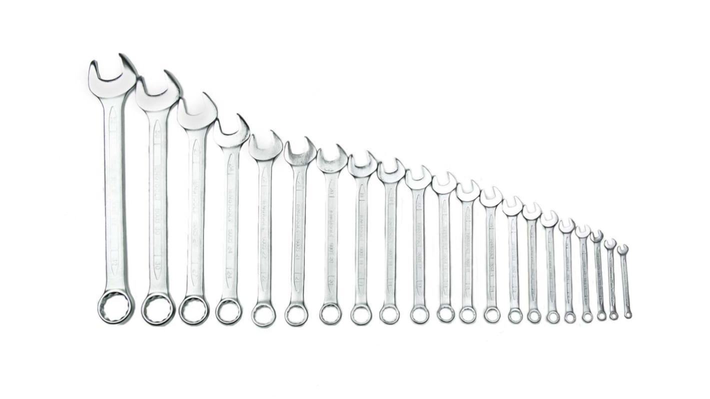 Teng Tools 扳手套装, 铬钒制, 内含6 → 32 mm