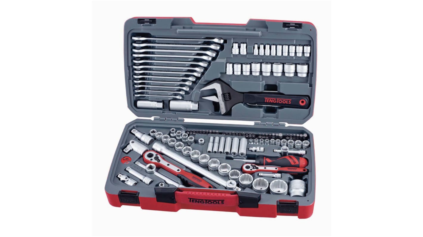 Teng Tools 127 Piece Automotive Tool Kit with Case