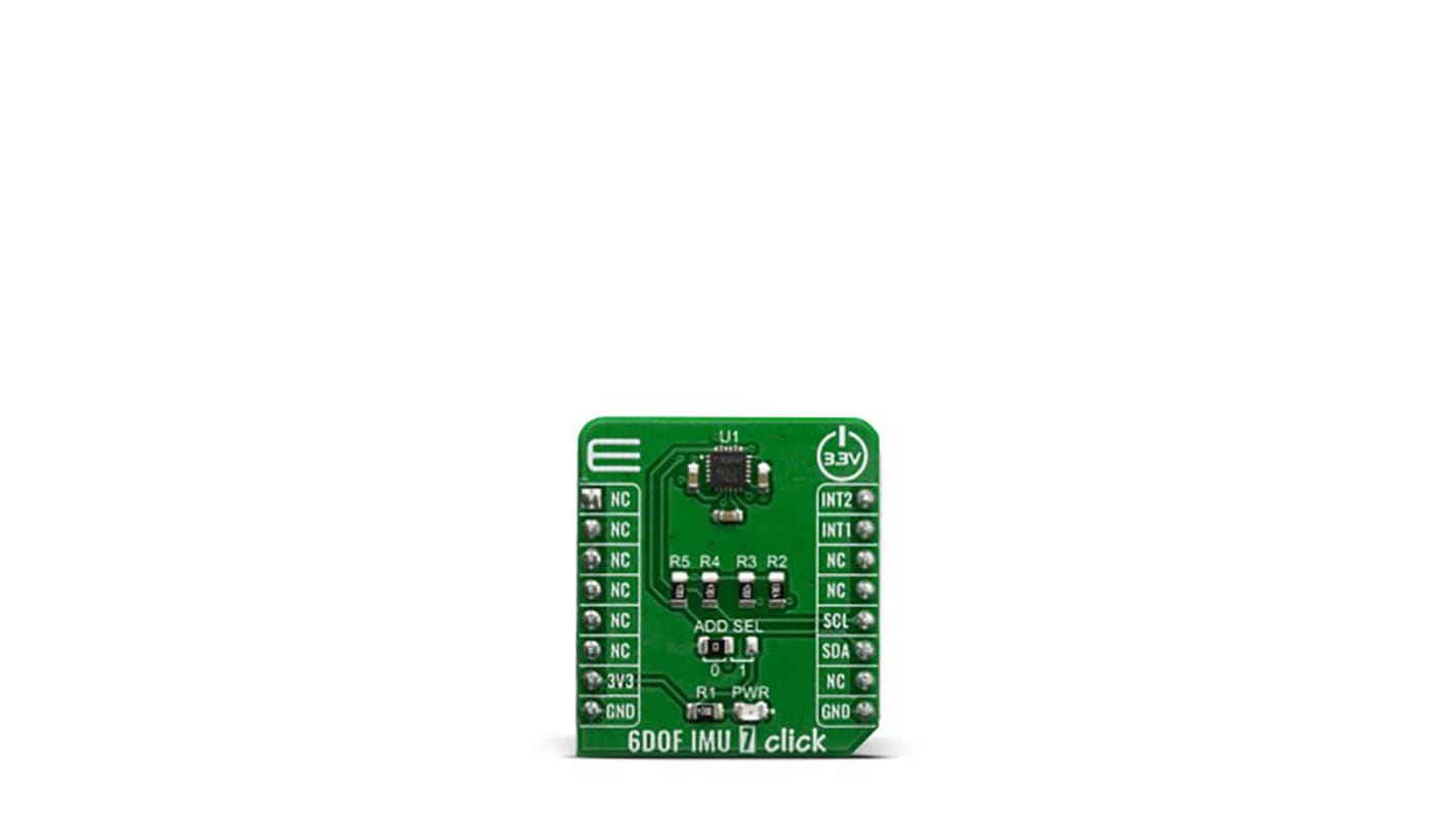MikroElektronika 6DOF IMU 7 CLICK for ICM-20649 Ideal solution for development applications in sports, wearable sensors