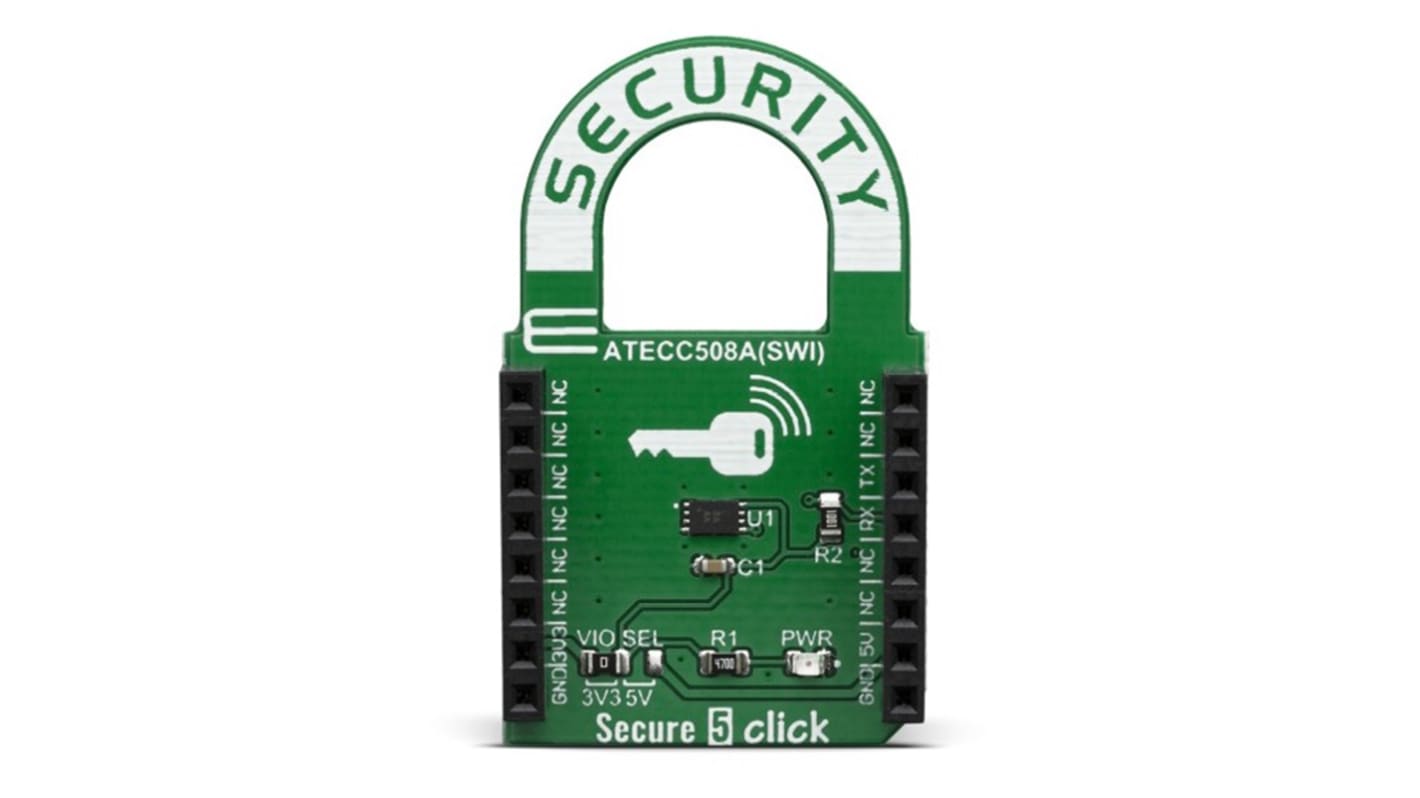 MikroElektronika 单片机, Secure Click Schematic V100