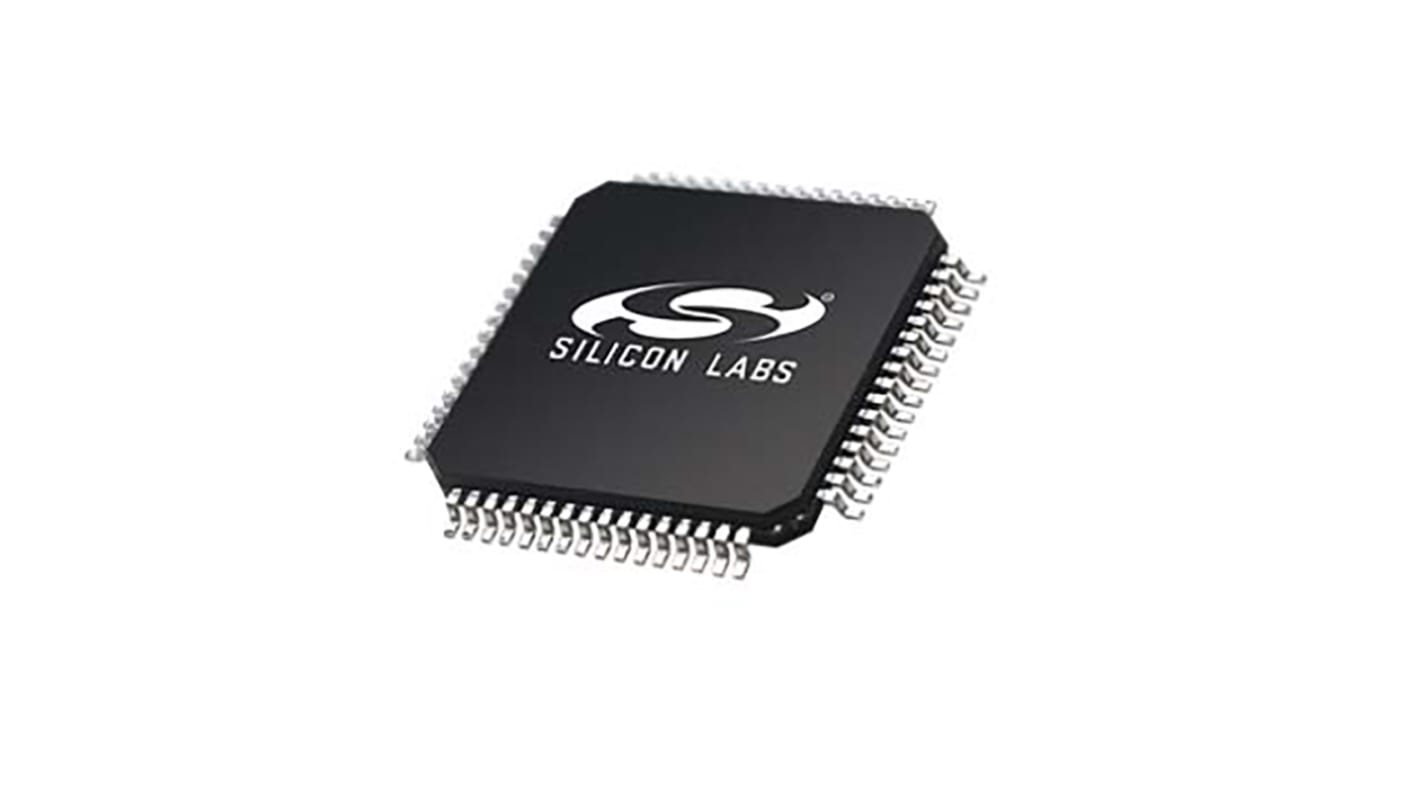 Silicon Labs, 32bit ARM Cortex M3, EFM32 Microcontroller, 48MHz, 256 kB Flash, 64-Pin TQFP