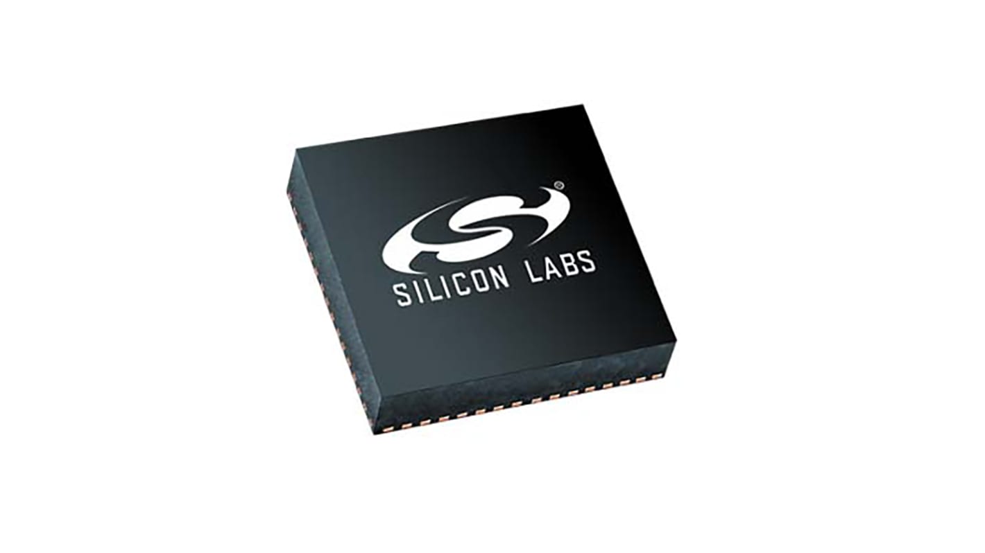 Silicon Labs EFM32单片机, ARM Cortex M4内核, 64针, QFN, 最大48MHz, 256 kB 闪存