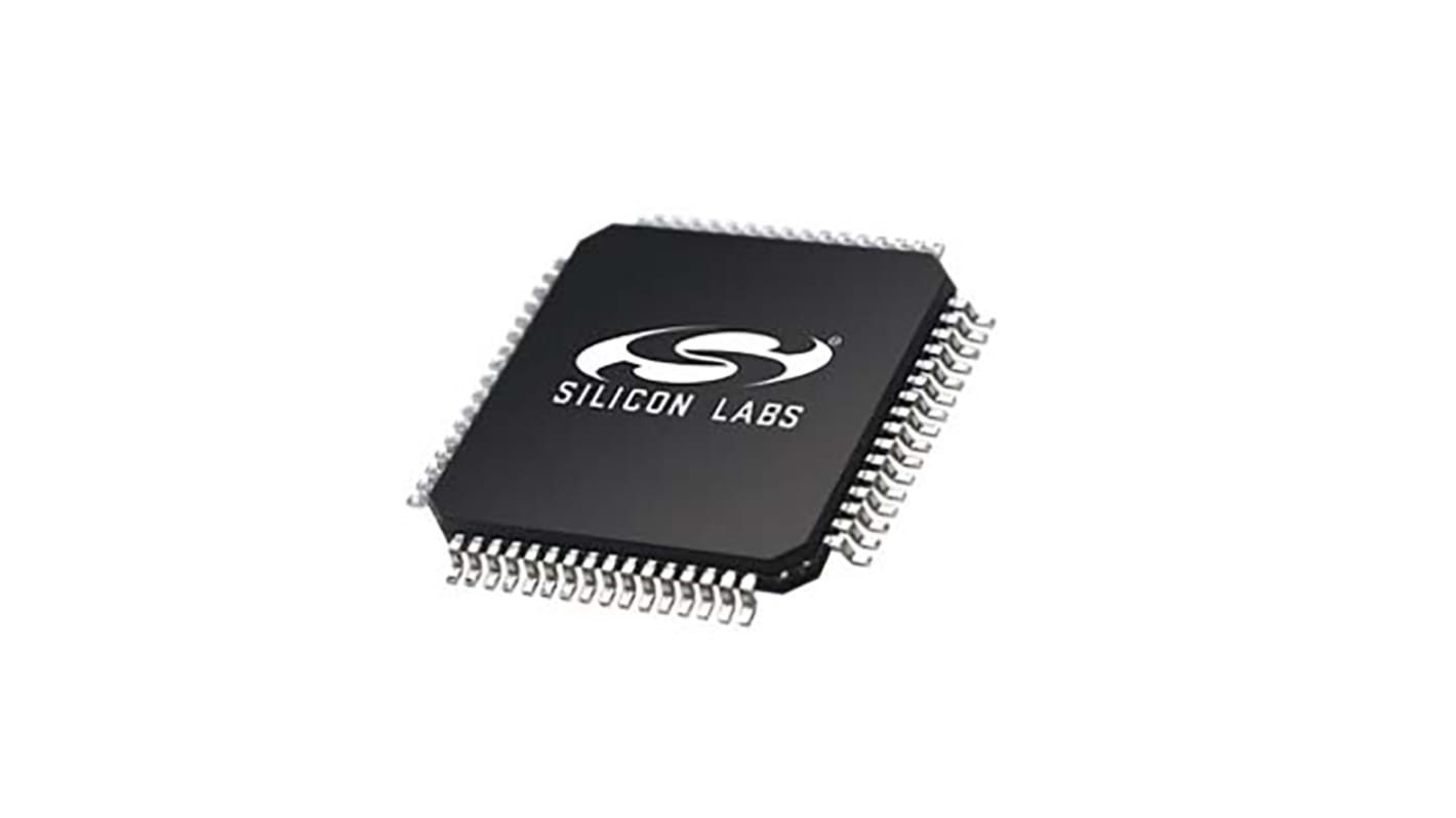 Silicon Labs EFM32WG842F256-B-QFP64, 32bit ARM Cortex M4 Microcontroller, EFM32, 48MHz, 256 kB Flash, 64-Pin TQFP