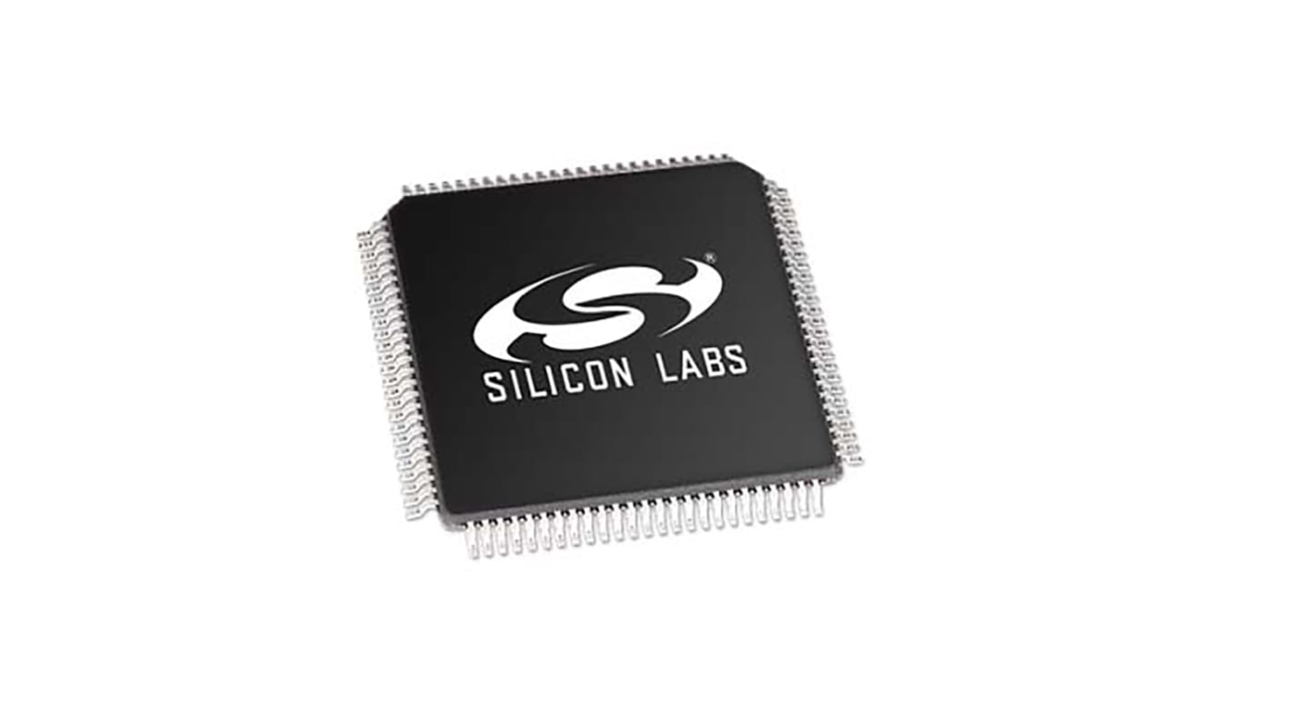 Silicon Labs EFM32WG880F256-B-QFP100, 32bit ARM Cortex M4 Microcontroller, EFM32, 48MHz, 256 kB Flash, 100-Pin LQFP