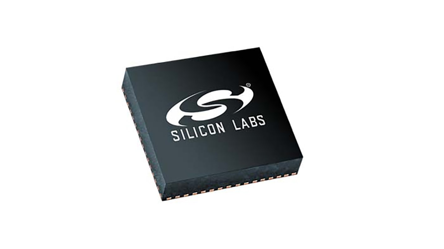 Silicon Labs, 32bit ARM Cortex M4, EFM32 Microcontroller, 48MHz, 256 kB Flash, 64-Pin QFN